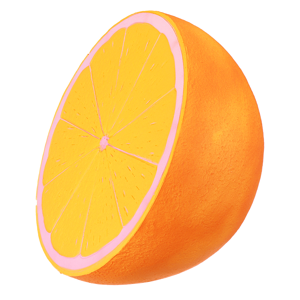 Temperature Sensitive Color Changing Squishy Fruit 25Cm Huge Orange Slow Rising Toy - MRSLM