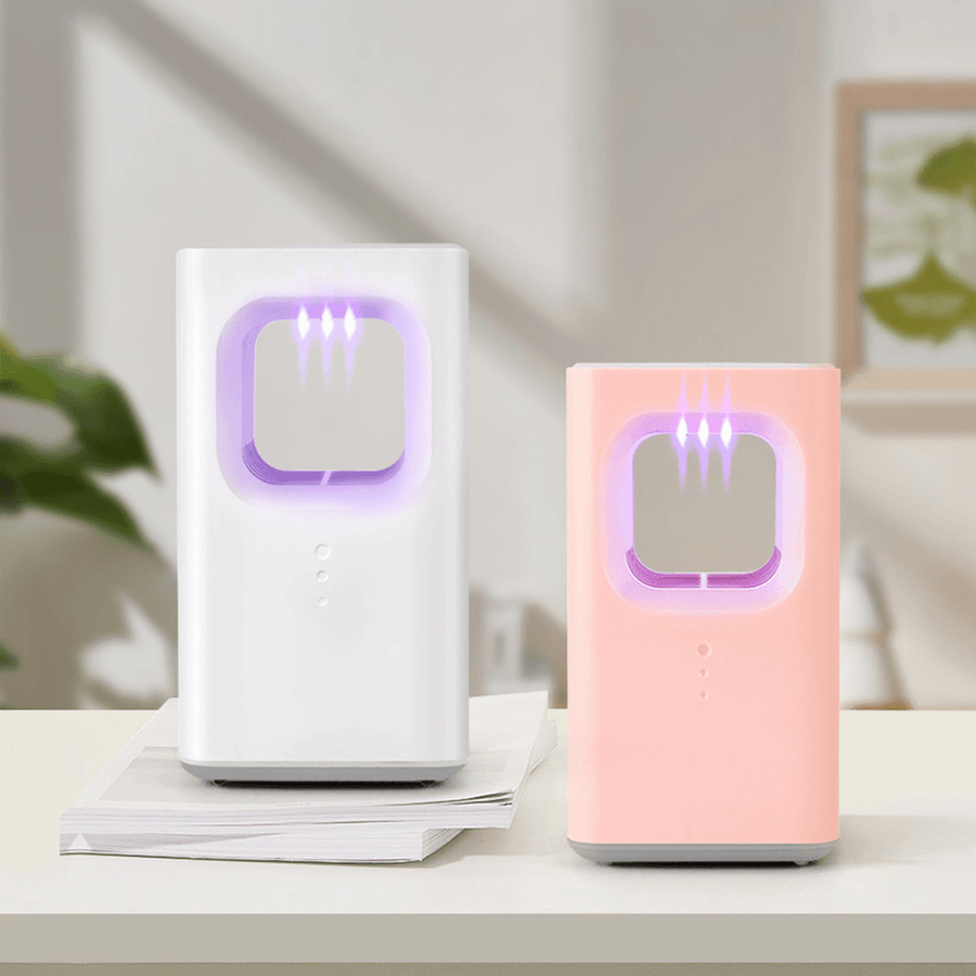USB Electric Mosquito Killer LED Night Light Trap Lamp Fly Bug Pest Zapper for Home Indoor Camping - MRSLM