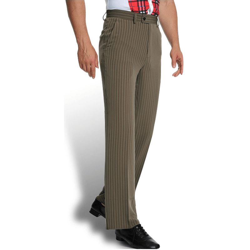 men's striped modern dance pants, view 5 - MRSLM