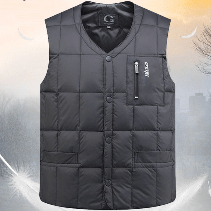 Lightweight Inner and Outer Wear Warm Waistcoat - MRSLM