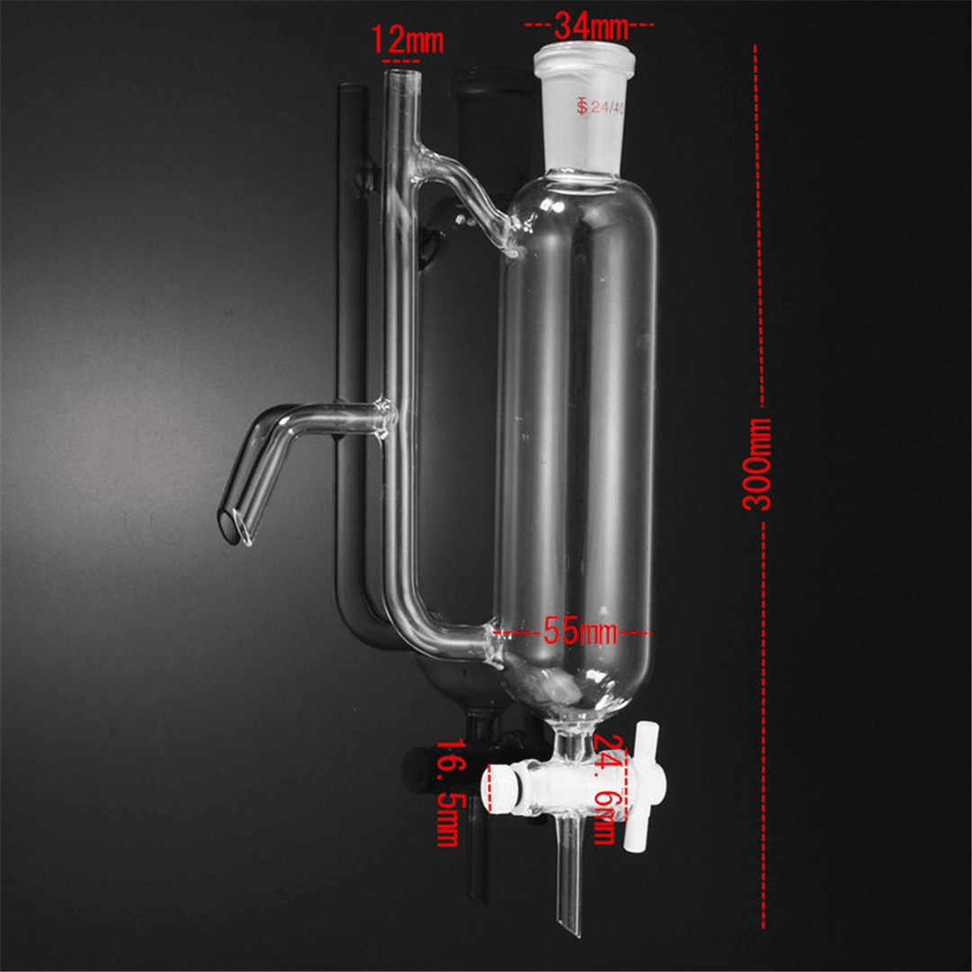 24/40 Glass Oil Water Receiver Separator Essential Oil Distillation Kit Part Lab - MRSLM