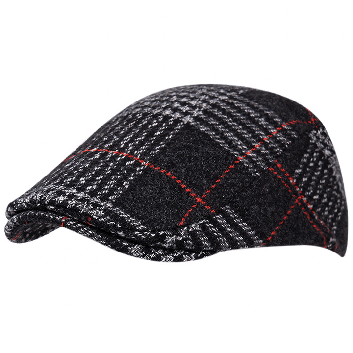 Outdoor Leisure British Big Head Retro Newsboy Beret - MRSLM