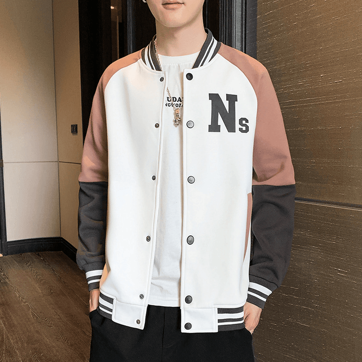 Men'S Trendy Jacket Coat Baseball Uniform - MRSLM