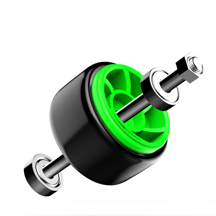 KALOAD Foldable Abdominal Wheel Roller Home Gym Exercise Tool Fitness Equipment - MRSLM