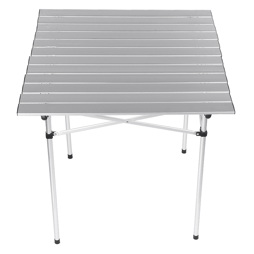 SWEI Portable Folding Table Aluminum Indoor Outdoor BBQ Picnic Party Camping Desk - MRSLM