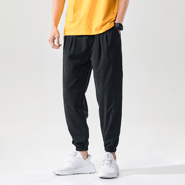 Summer Thin Loose Trousers Men'S Casual Trousers - MRSLM