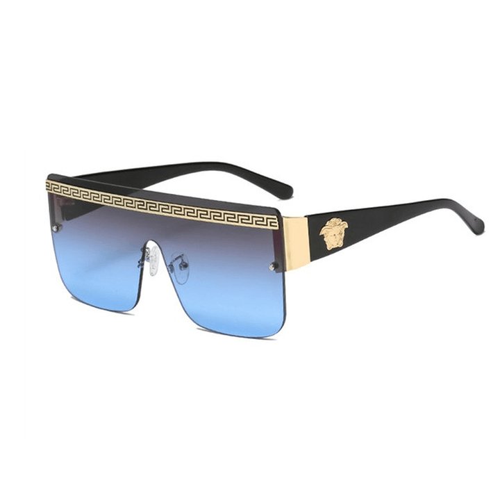 Trendy Fashion Personality Head Decorated Sunglasses Frameless - MRSLM