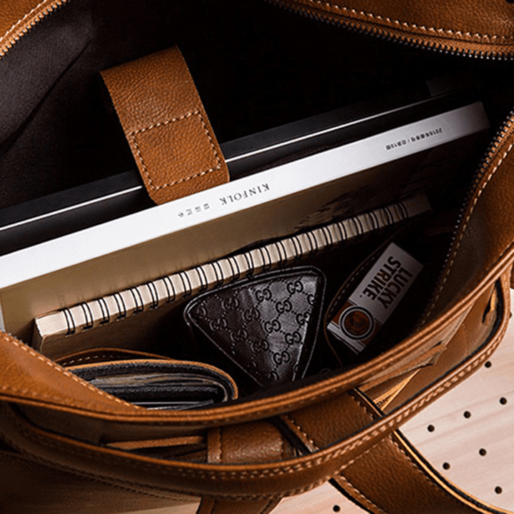 Ekphero Men Casual Handbag Multifunction Laptop Backpack - MRSLM