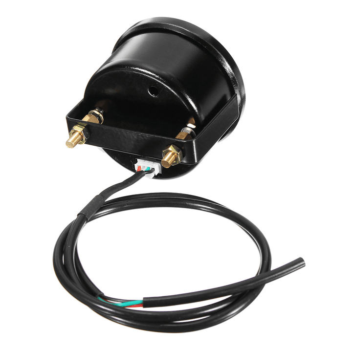 2 Inch 52Mm 20-140℃ Oil Temperature Gauge Digital LED Display Black Face Car Meter with Sensor - MRSLM