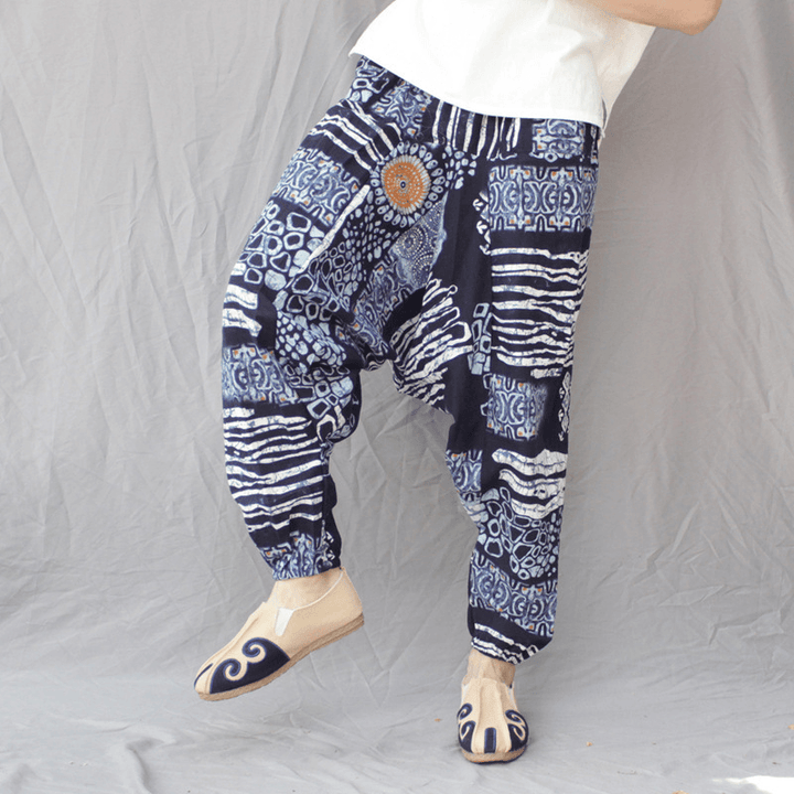 Men'S Crotch Pants Loose Thai Pants Bloomers - MRSLM