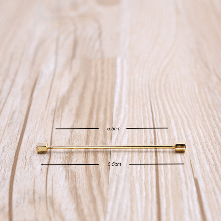 Man Business Horse Wedding Guoming Groom Graduation Interview Tie Pin Stick Buckle - MRSLM