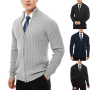 men's thick knit cardigan - MRSLM