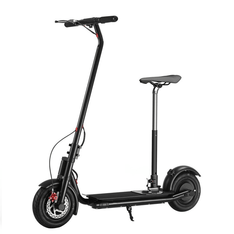 NEXTDRIVE N-7 300W 36V 10.4Ah Foldable Electric Scooter Vehicle with Saddle for Adults/Kids 32 Km/H Max Speed 18-36Km Mileage - MRSLM