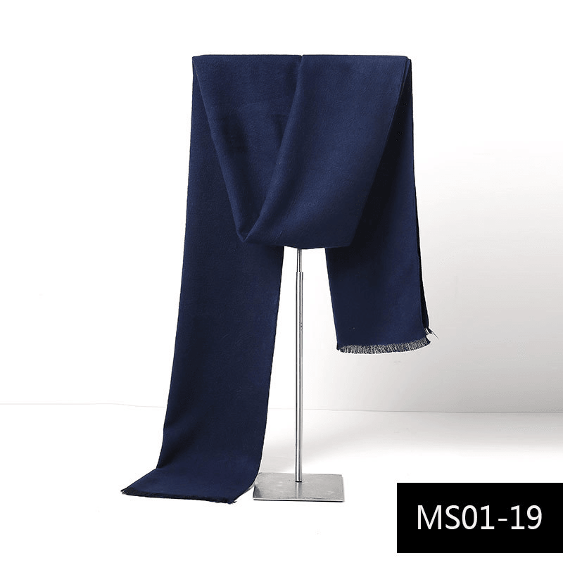 Men'S Autumn and Winter Cashmere Warm Scarf - MRSLM