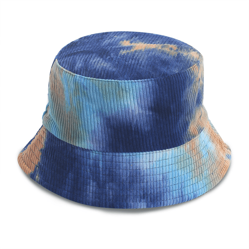 Corduroy Tie Dye Fisherman Hat - MRSLM