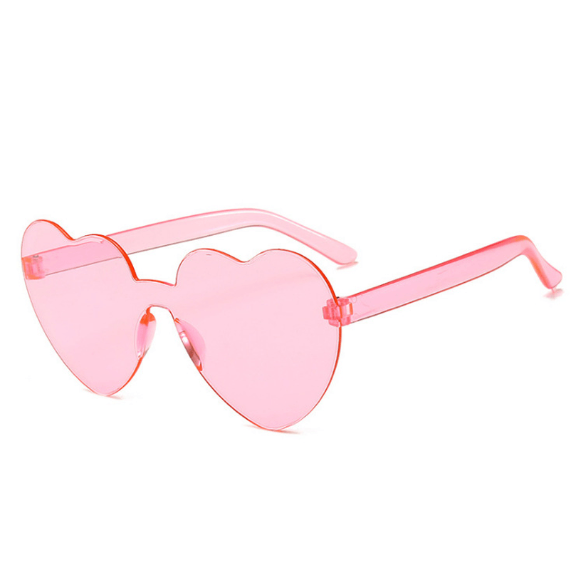 Peach Heart Frameless PC One-Piece Ocean Piece Cross-Border Sunglasses - MRSLM