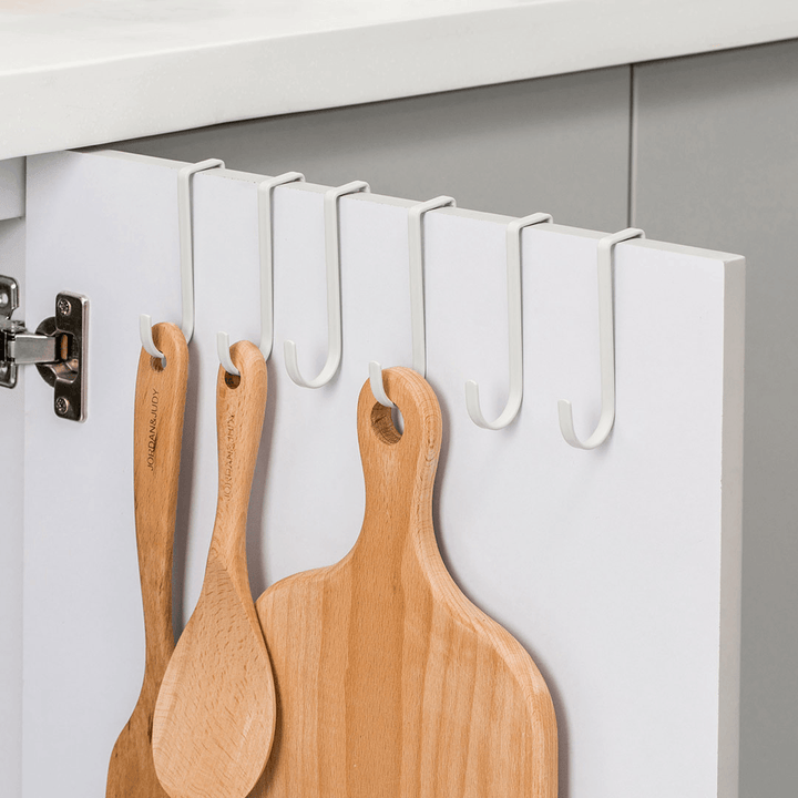 Jordan&Judy 2PCS Home Kitchen Door Holder Hanger Hanging Coat Hooks Drawer Cabinet Towel - MRSLM