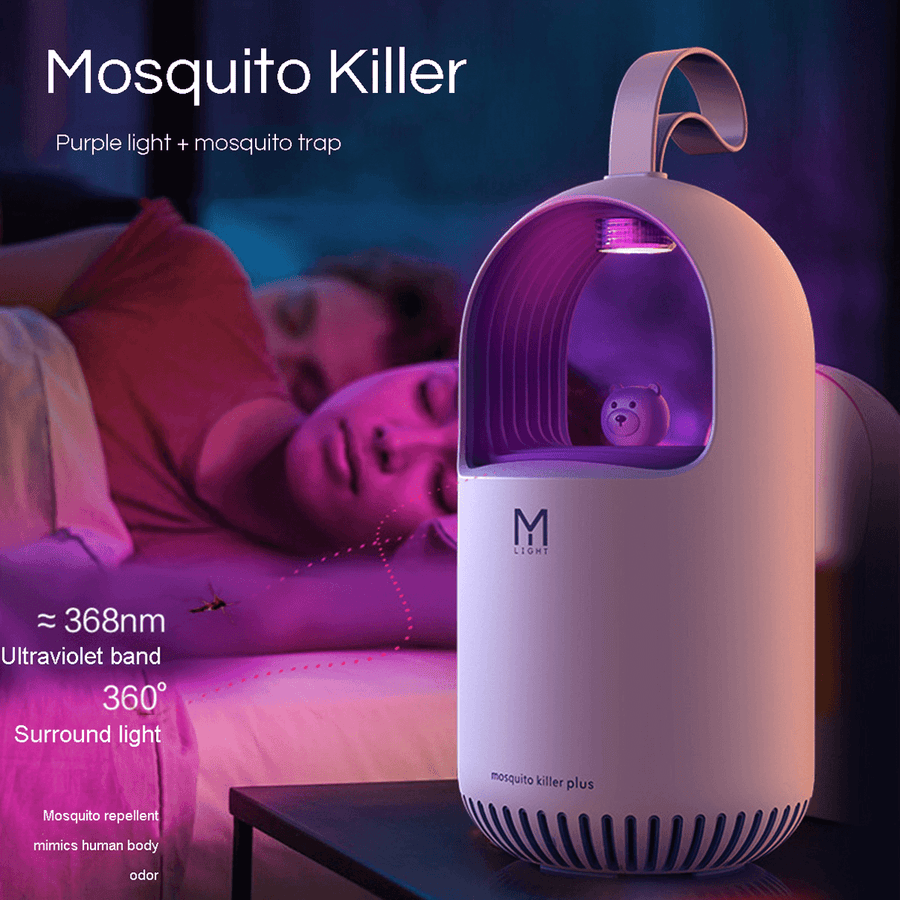 Anti-Mosquito Lamp anti Mosquito Electronic Flying Insect Pest Repeller Mosquito Lamp Cute Bear Devil - MRSLM