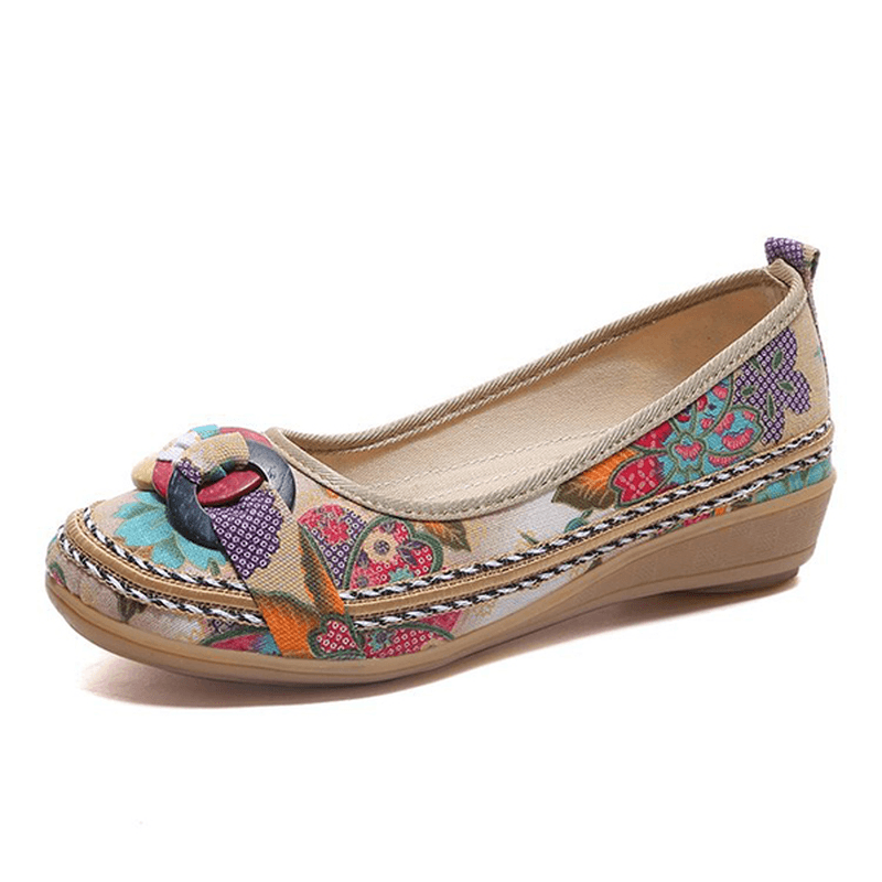 US Size 5-11 Embroidery Loafers for Wome - MRSLM