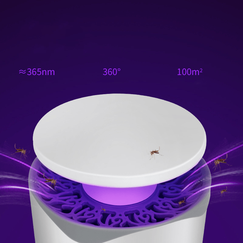 LED Mosquito Killer Lamp 5W Household Inhalation Type Mosquito Catcher Electrical USB Bug Insect Killer anti Mosquito Repellent Indoor Muggen Fly Trap - MRSLM