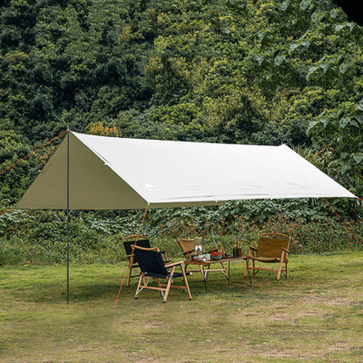 3F 210T Outdoor Garden Sunshade Canopy without Aluminum Rod - MRSLM