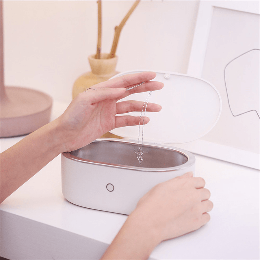 Youpin Dr.Xiaoze Ultrasonic Cleaner Waterproof Ultrasound Sonic Vibrator Cleaning Machine Jewelry Glasses Watch Washing - MRSLM