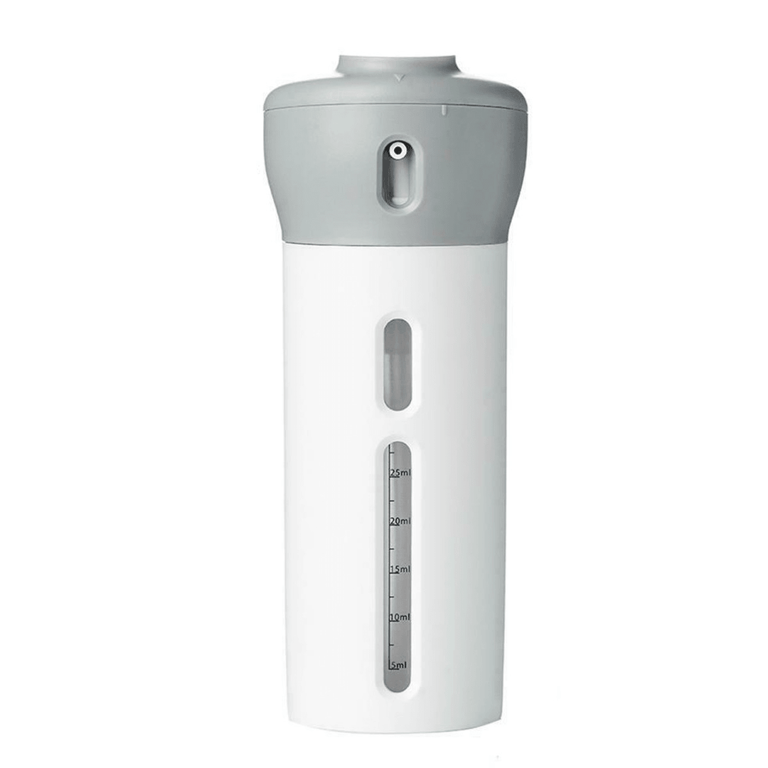 Ipree® 4 in 1 Lotion Shampoo Gel Travel Dispenser Refillable Bottles Mini Portable Cosmetics Container Storage Box - MRSLM