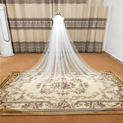 cathedral mesh bridal wedding veil, view 4 - MRSLM