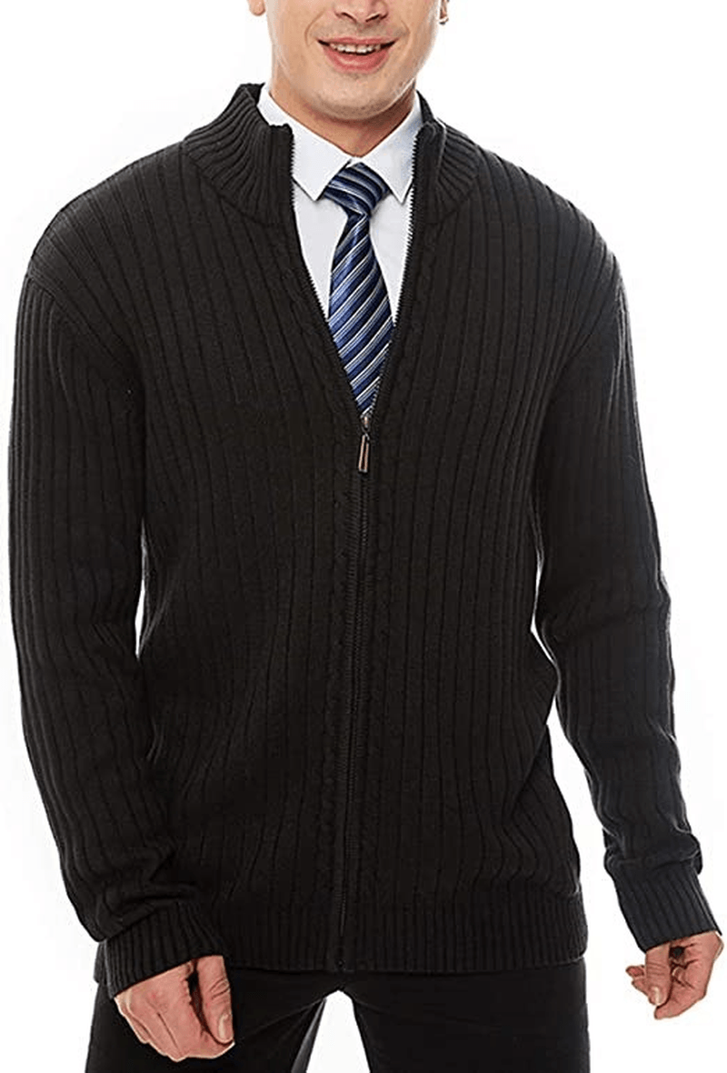 Suit Collar Cardigan Knitted Sweater Coat - MRSLM