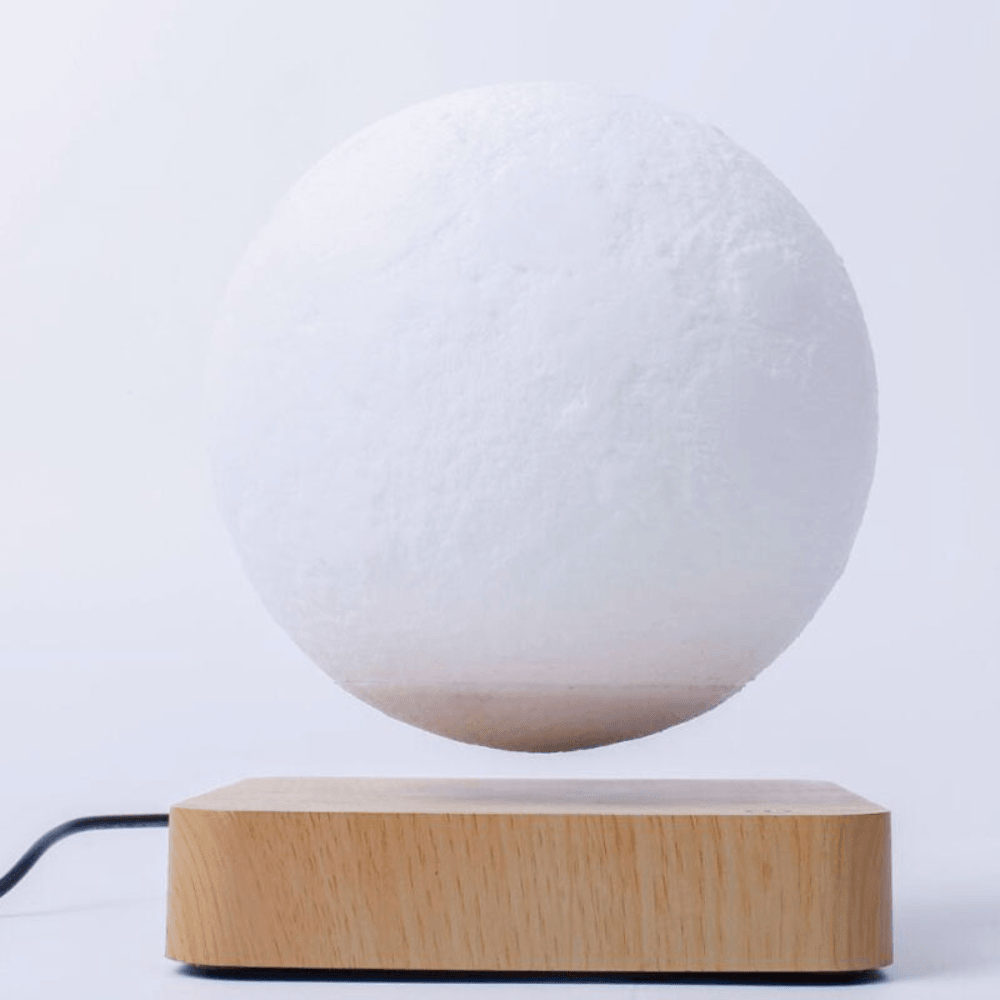 Magnetic Levitation LED Touch 3D Print Light Bedroom Moon Night Lamp Valentine'S Day Birthday Gifts Home Decoration Night Light - MRSLM