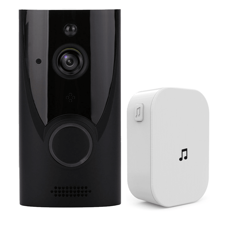 Smart Wireless WIFI Doorbell Video Camera Intercom Record Bell Home Security Video Doorbell - MRSLM