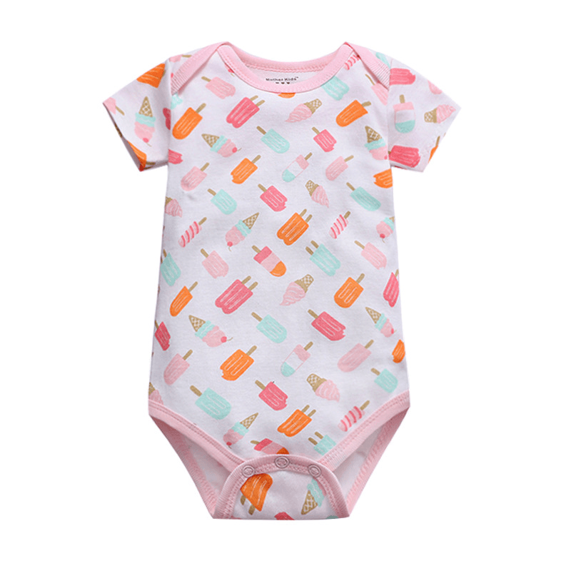 Cotton Triangle Baby Jumpsuit - MRSLM