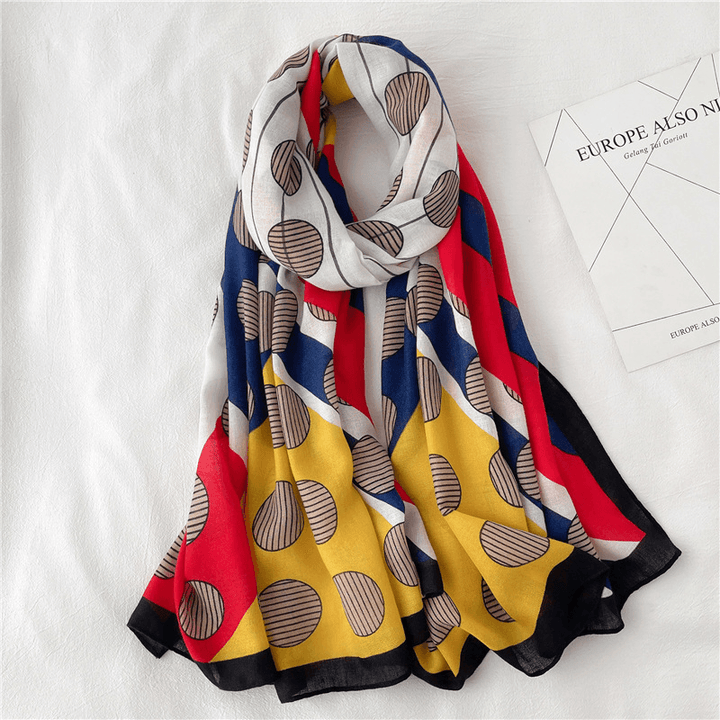 Fashion Scarf Women Cotton and Linen Shawl Europe and America - MRSLM