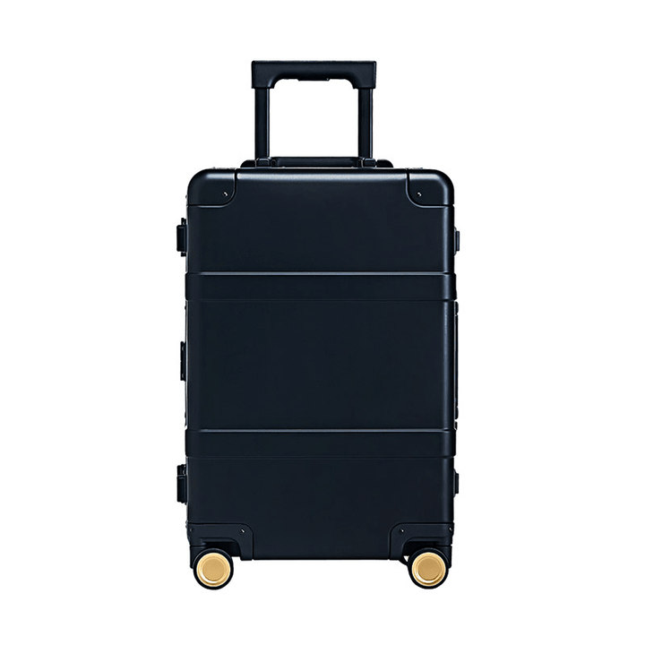 90FUN 20Inch TSA Lock Travel Suitcase Aluminum Alloy PC Spinner Wheel Carry on Luggage From - MRSLM
