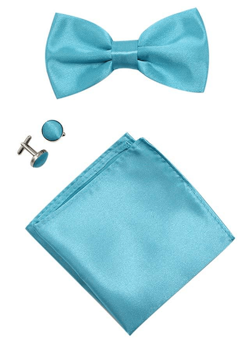 Men'S Scarf and Bow Tie Three-Piece Suit - MRSLM