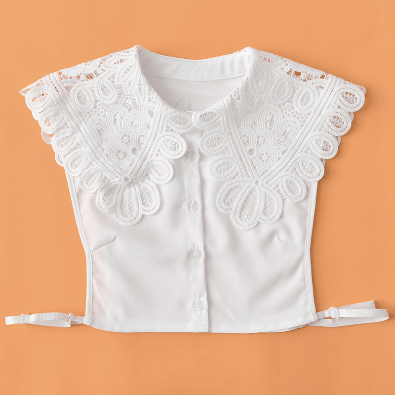 New Product Bust Collar Chiffon Inner Base Sweater - MRSLM