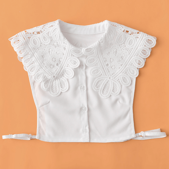 New Product Bust Collar Chiffon Inner Base Sweater - MRSLM