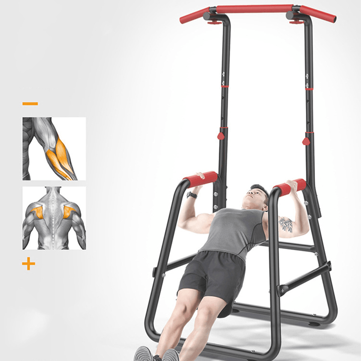 KALOAD Multifunctional Indoor Fitness Equipment Horizontal Bar Single/Parallel Bar Pull up Trainer Body Buliding Arm Back Exercise - MRSLM