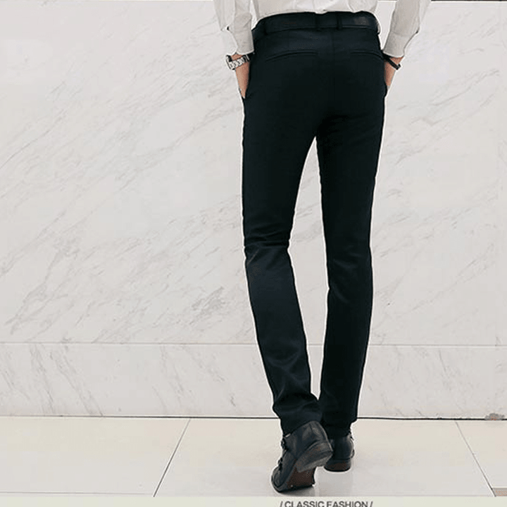 Fashion Simple Business Suit Casual Trousers - MRSLM