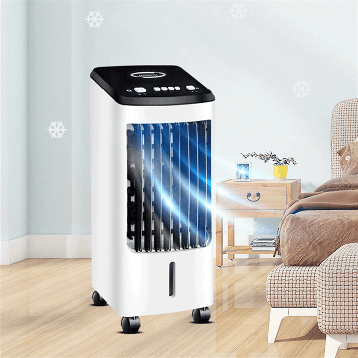 70W Air Conditioner Fan Ice Humidifier Cooling Fan Bedroom Portable Water Cooler - MRSLM