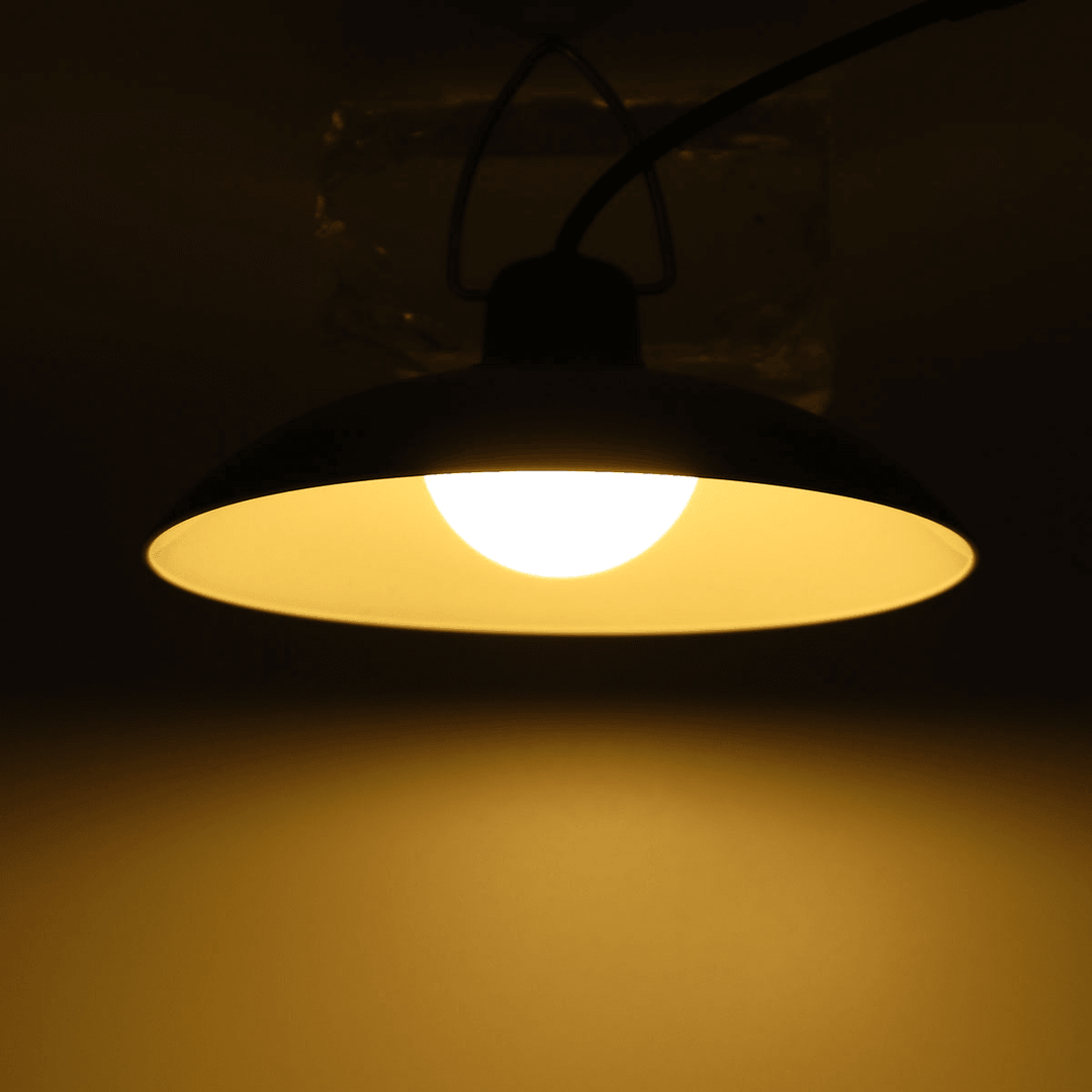 260 Lumen Solar Pendant Light Outdoor Indoor Solar Lamp with Line Warm White/White Lighting for Camping Garden Yard - MRSLM