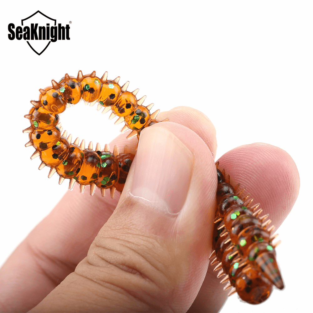 Seaknight SL009 8Pcs/Bag 3.6G 130Mm/5.1In Silicone Soft Fishing Lure Earthworm Centipede Worm Lure - MRSLM
