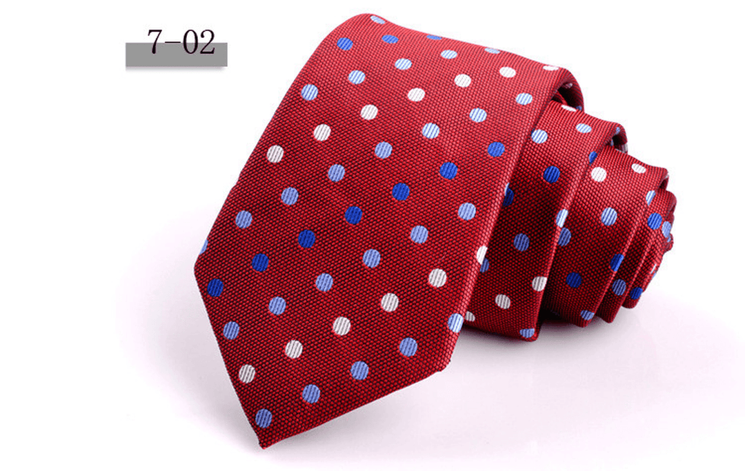 New Men'S 7Cm Striped Business Formal Tie - MRSLM