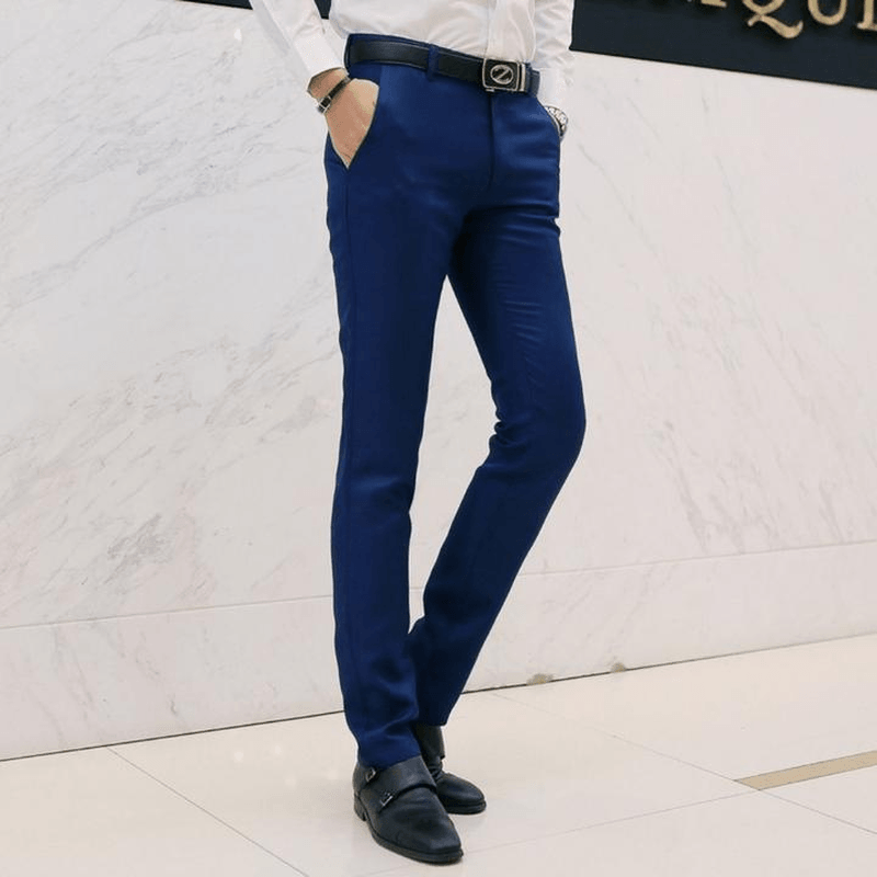 Fashion Simple Business Suit Casual Trousers - MRSLM