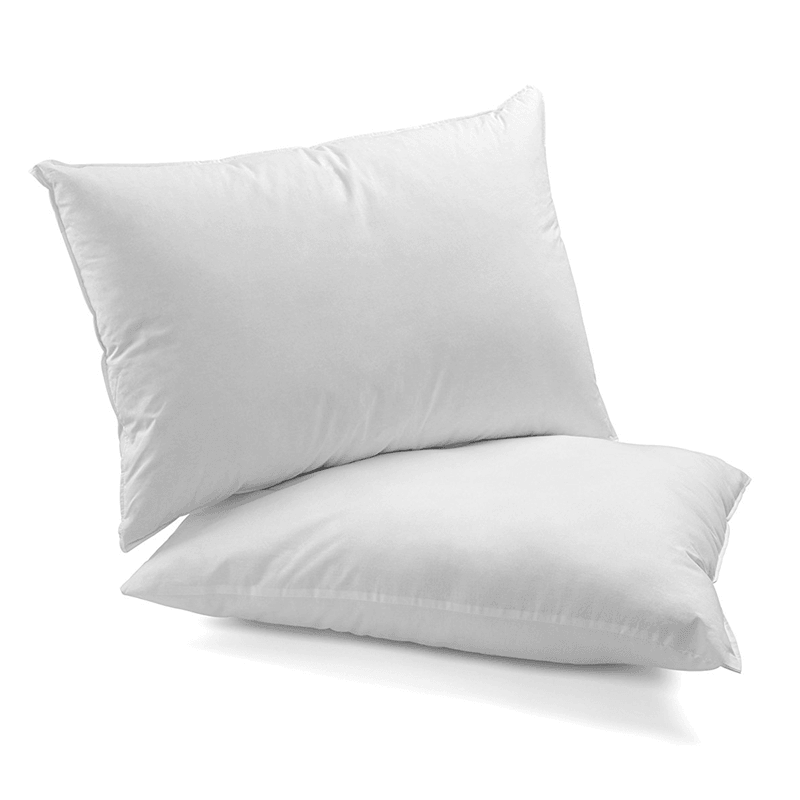 Honana WX-304 High Elastic Cotton Filled Bedding Soft Pillow Nursing Neck Hotel Home Pillow White Healthy - MRSLM