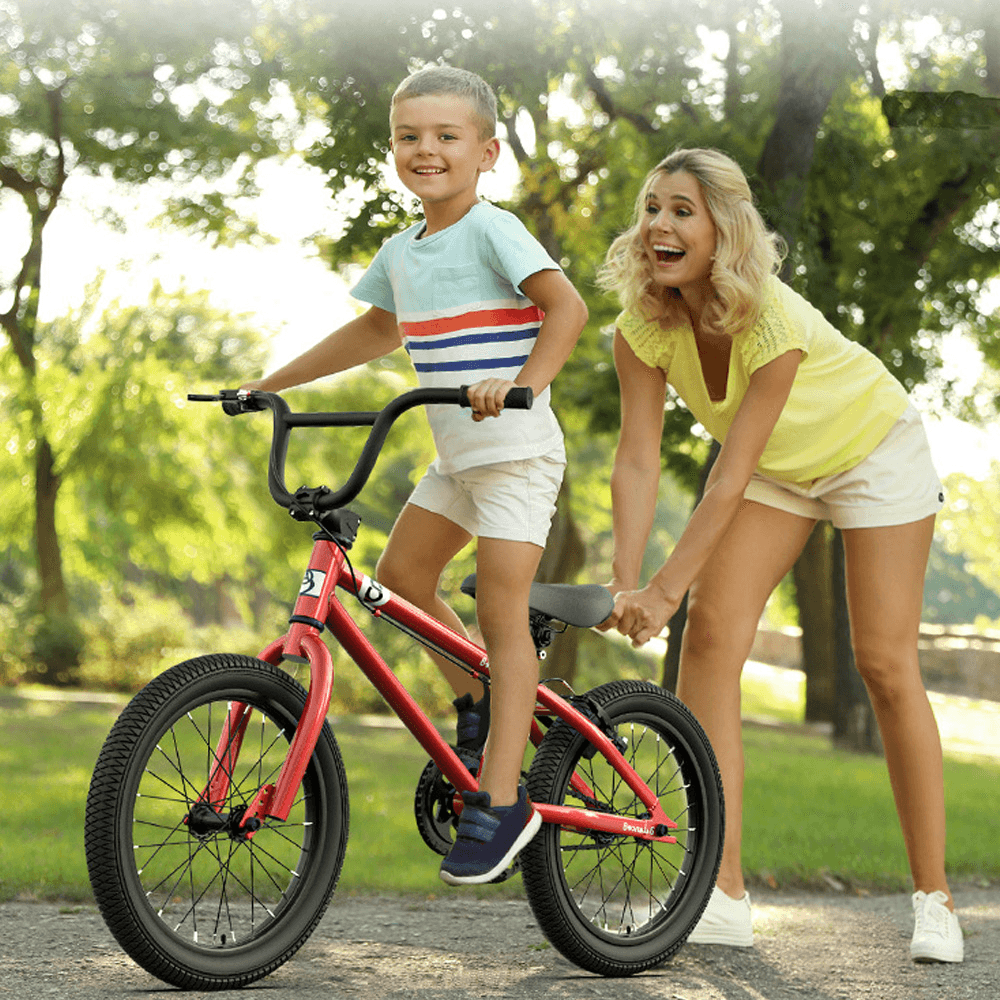 BIKIGHT 20Inch Children Bike Ultralight Adjustable Seat Boy Girl Kids Bicycle Outdoor Cycling Gifts for 4-12 Years Old - MRSLM