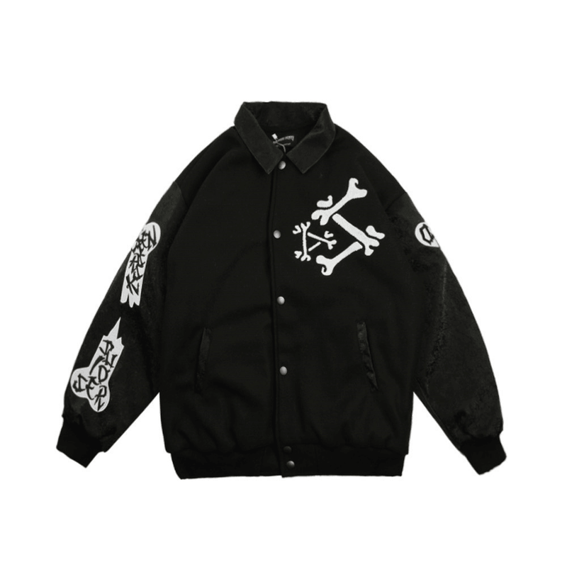 skeleton embroidery jacket - MRSLM