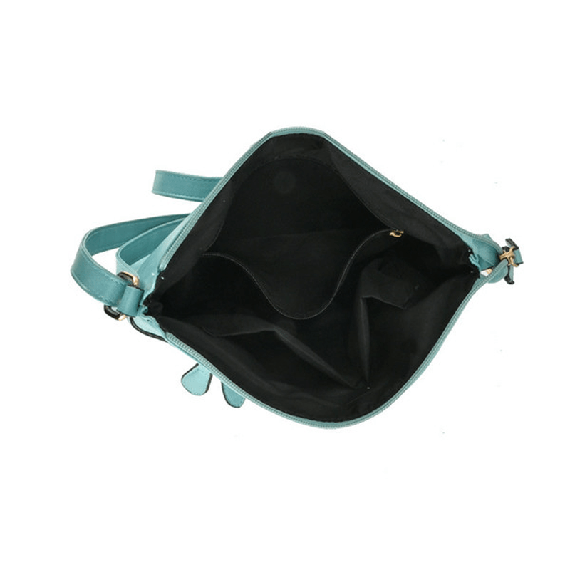 Women Multilayer Zipper Pockets Messenger Bags Casual Shoulder Bags Crossbody Bags - MRSLM