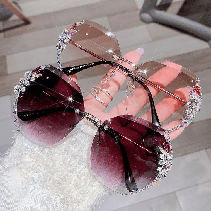 Net Red Trendy Sunscreen and Anti-Ultraviolet Korean Glasses - MRSLM