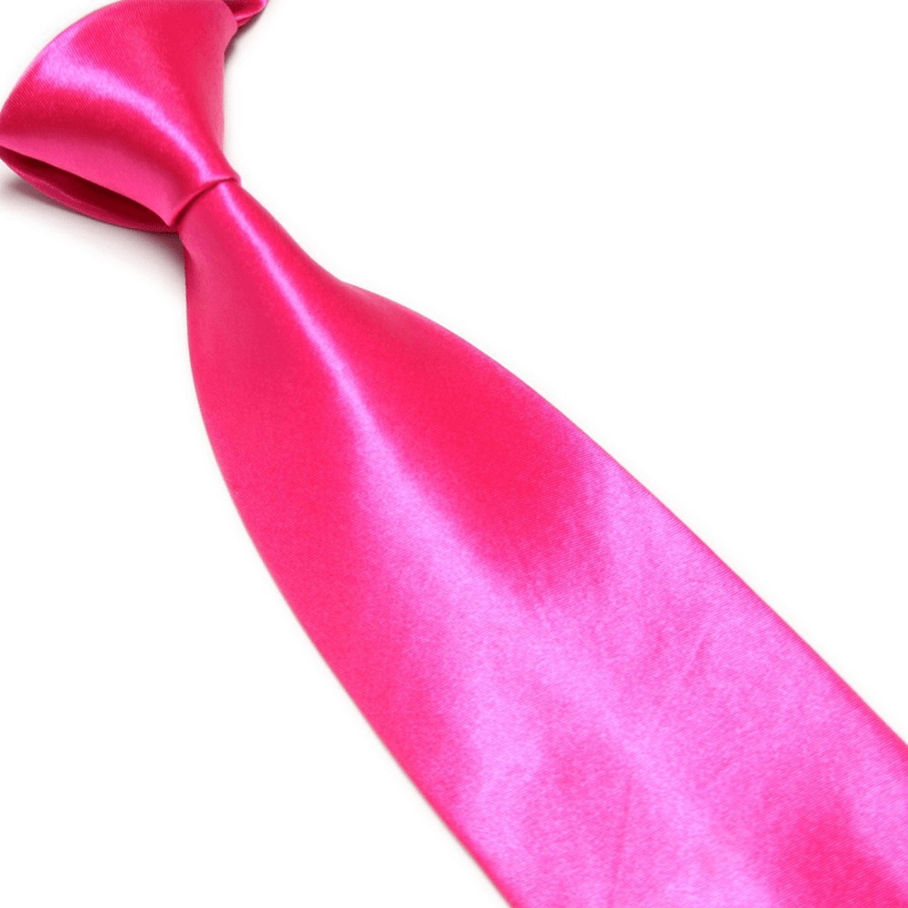 Men'S Imitation Silk Solid Color Wide Tie Knot Wedding Banquet Bright - MRSLM